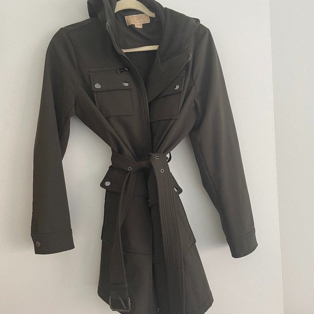 Michael Kors All Weather Jacket with Belt - M